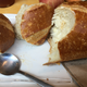 Illustration for article titled Eating an Entire Double Bread Bowl by Myself Was a Bad Idea